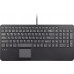 Perixx PERIBOARD-534 H DE Przewodowa klawiatura USB - z touchpadem i 2x hub
