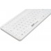 Gett GETT GCQ CleanType Prime Touch+ silikonowa z touchpadem z blokiem numerycznym z magnesami IP65 podświetlane klawisze USB Kolor: biały Układ: CH
