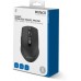 Silent Wireless USB-C Travel Mouse with USB-C Receiver,black