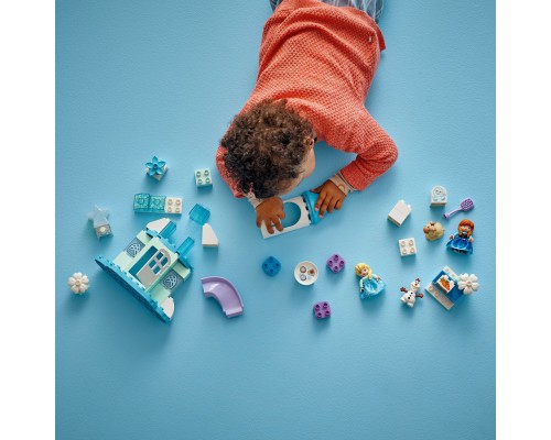 Duplo Przyjęcie w lodowym zamku Anny i Elzy (10455)