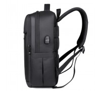 Plecak Miejski USB Kieszeń Na Laptopa Odblaski 16L 45cm LEAN