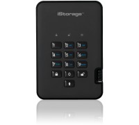 iStorage diskAshur 2 zewnętrzny dysk twarde 4 TB 5400 RPM USB Typu-A 3.2 Gen 1 (3.1 Gen 1) Black
