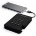 iStorage diskAshur 2 zewnętrzny dysk twarde 4 TB 5400 RPM USB Typu-A 3.2 Gen 1 (3.1 Gen 1) Black