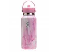 Hydro Flask 32 oz Wide Flex Straw Cap (946 ml) - jelly pink