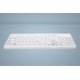 Active Key AK-C7012 - Tastatur - komplett versiegelt, IP68 - USB - QWERTZ - Deutsch - weiss