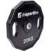 inSPORTline Rubberized load olympic Ruberton 20 kg black (15900)