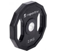 inSPORTline Rubberized load Ruberton 2,5 kg black (15889)