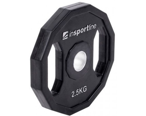 inSPORTline Rubberized load Ruberton 2,5 kg black (15889)