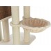 Bertholo, drapak stoj�cy, cat, creamy/ciemnobr�zowy, 165 cm