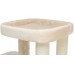 Bertholo, drapak stoj�cy, cat, creamy/ciemnobr�zowy, 165 cm