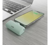SBS Mobile SBS EcoPower* 5000 mAh 10W  wbudowanym portem USB-C zielony