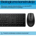 HP Tastatur+Maus 655 Set Kabellos Schwarz