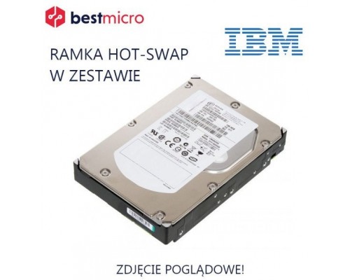 IBM DYSK HDD SAS 300GB 2.5" 6Gb/s - 00AJ097 - Refabrykowany