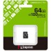 SD  Kingston Canvas Select Plus MicroSDXC 64 GB UHS-I/U1 A1 V10 (SDCS3/64GBSP)
