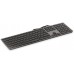 USB numeric Windows Keyboard KB-3421, 110 keys, 2x USB, aluminum, Windows OS, space gray - Italian