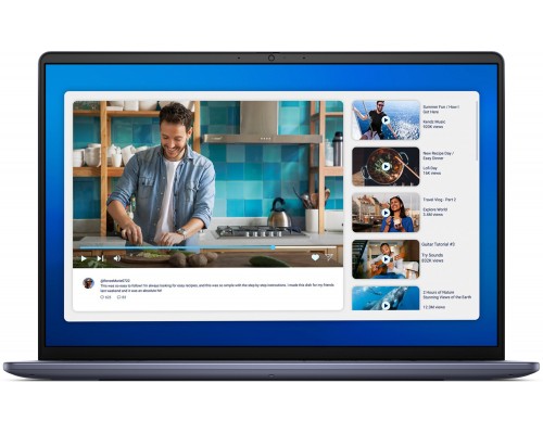 DELL DC16251 Intel Core 7 150U Laptop 40,6 cm (16") Full HD+ 16 GB DDR5-SDRAM 512 GB SSD Wi-Fi 6E (802.11ax) Windows 11 Home Niebieski