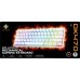 Deltaco DK470 60% mechaniczna klawiatura DELTACO GAMING, Pre-lubed Hot-Swap KTT jungikliai / 4222408 / GAM-175-W-US