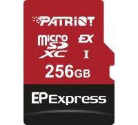 SD  Patriot EP Express MicroSDXC 256 GB Class 10 UHS-I/U3 V30 (PEF256GEPEXMCX)