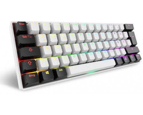 Sharkoon Gaming Keyboard Skiller SGK50S4 Gen2 White-gelb RGB