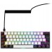 Sharkoon Gaming Keyboard Skiller SGK50S4 Gen2 White-gelb RGB