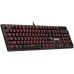 przewodowa Defender QUEST GK-596 MECHANICZNA podświetlana gaming RGB