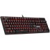 przewodowa Defender QUEST GK-596 MECHANICZNA podświetlana gaming RGB