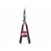 Shears teleskopowe do żywopłotu z ostrzem falistym 735-865mm PTFE (6/12)