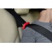 FOTELIK SAMOCHODOWY PODKŁADKA SIEDZISKO BLACK PIKOWANY R129 125-150 CM