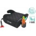 FOTELIK SAMOCHODOWY PODKŁADKA SIEDZISKO BLACK PIKOWANY R129 125-150 CM