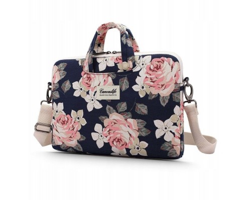 na laptopa 15-16 Cali Briefcase Navy Rose