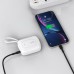 Dudao K32 10000 mAh with a built-in kablem USB-C/Lightning - biały