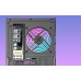 Darkflash DS900WS ARGB black + 4 wentylatory