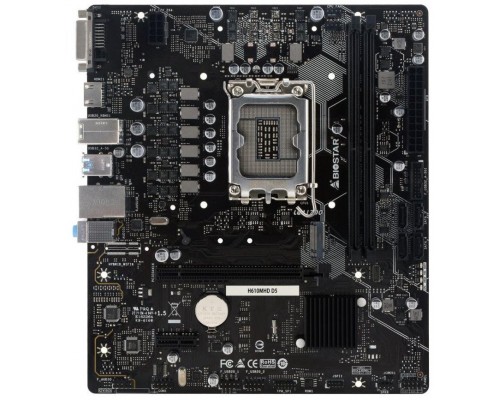 Intel H610 MB H610 S1700 MATX/H610MHD D5 BIOSTAR