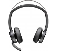Poly Voyager Focus 2 USB-C-C + przejściówka USB-C/A