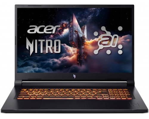Laptop Acer Nitro V 17 AI ANV17-41 Ryzen 5 240 / 16 GB / 512 GB / W11 / RTX 5060 / 144 Hz (NH.QYUEP.002)