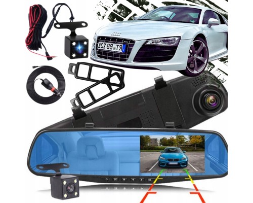 car kamera reversing w lusterku full hd przód tył