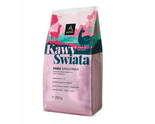Kawa ASTRA Peru, ziarnista, 250g