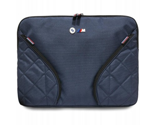 BMW Nylon Pockets&Metal Logo Sleeve 16" granatowy
