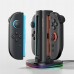Station charging AMAZINGTHING Thunder Pro PlayForck Charger for controller|ów Nintenfor Switch 2 - cwith arna