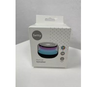 Setty Setty głośnik okrągły RGB GB-700 black