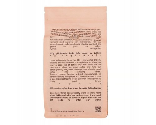 Lykke Lykke - kawa ziarnista Happiness Blend Filter 500 g
