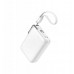 Joyroom Joyroom JR-PBF27 Pro 10000mAh 30W With built-in cable USB-C i dodatkowym dwukierunkowym kablem USB-C - Lightning - White