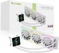 GameMax Gamemax | HAILSTORM 360 LCD WH | White | Intel, AMD