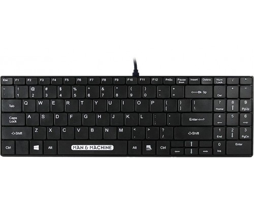 Man&Machine It's Cool Keyboard niskoprofilowa klawiatura (czarna)