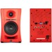 Audio-Technica KALI AUDIO LP-UNF-R - Para monitorów odsłuchowych z Bluetooth. Głośniki multimedialne, czerwone.