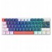  Machenike K500-B61   Brown Switch - niebiesko-White