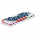  Machenike K500-B61   Brown Switch - niebiesko-White