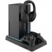 Multifunctionala station FIXED pro Xbox Series X a S with  wentylacją i łaforwaniem dla dwóch controller|ów Xbox, cwith arny