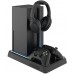 Multifunctionala station FIXED pro Xbox Series X a S with  wentylacją i łaforwaniem dla dwóch controller|ów Xbox, cwith arny