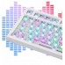 Ajazz mechaniczna przewodowa Ajazz AK820 Sea Salt Switch White USB-C